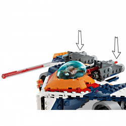 LEGO 76278 Mordály Warbird repülője vs. Ronan