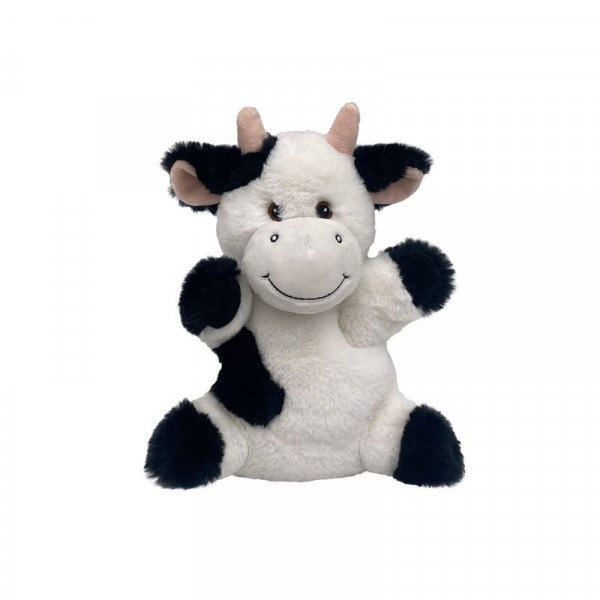 Plüss kesztyűbáb, 27 cm - boci