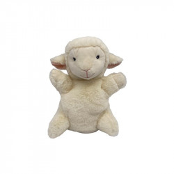 Plüss kesztyűbáb, 27 cm - bárány Báb, paraván Nincs