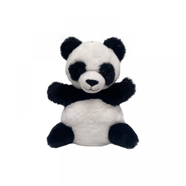 Plüss kesztyűbáb, 27 cm - panda