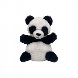Plüss kesztyűbáb, 27 cm - panda Báb, paraván Nincs