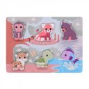 Jouéco® - Vadállatok érintsd és érezd kirakó