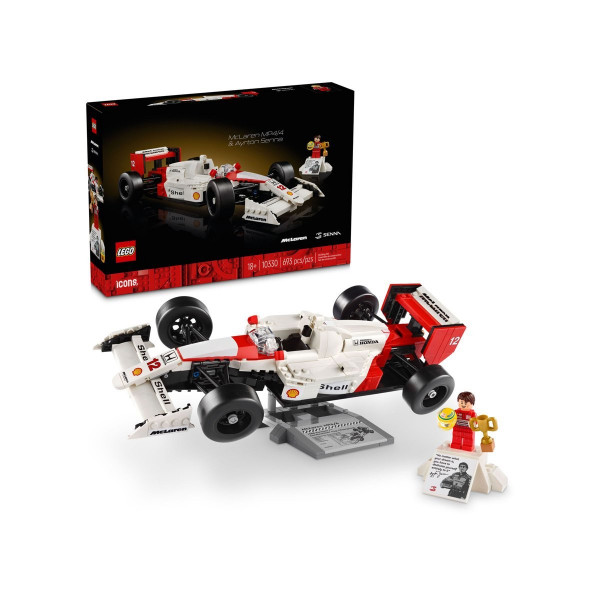 LEGO 10330 McLaren MP4/4 és Ayrton Senna