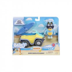 Bluey Készlet Beach Jármű Gyűjthető