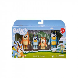 Bluey Család Figura Szett 4db Gyűjthető