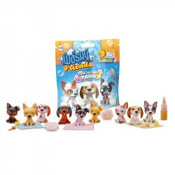 Pancsoló kutyusok, tasakban Állatfigura, állatszett