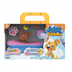 Pancsoló kutyusok, Corgi Állatfigura, állatszett