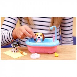 Pancsoló kutyusok, Corgi Állatfigura, állatszett