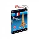 Híres építmények 3D mini puzzle - többféle