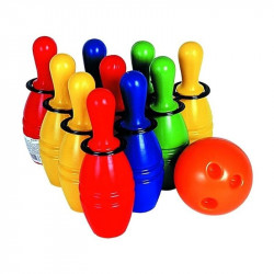 Bowling 10 darabos készlet Szabadtéri játék Nincs
