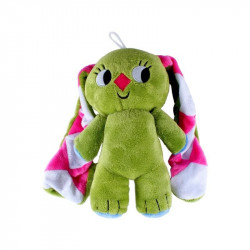 Kockásfülű nyúl álló plüssfigura - 23 cm 20-40 cm Nincs