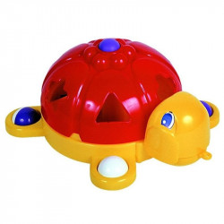 Húzható formaválogató csodateknős - többféle Bébijáték, kellék Nincs