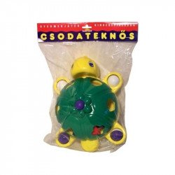 Húzható formaválogató csodateknős - többféle Bébijáték, kellék Nincs