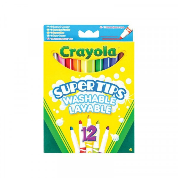 Crayola: 12 darabos vékony filctoll készlet