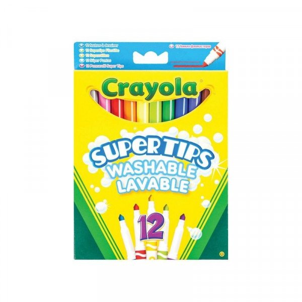 Crayola: 12 darabos vékony filctoll készlet