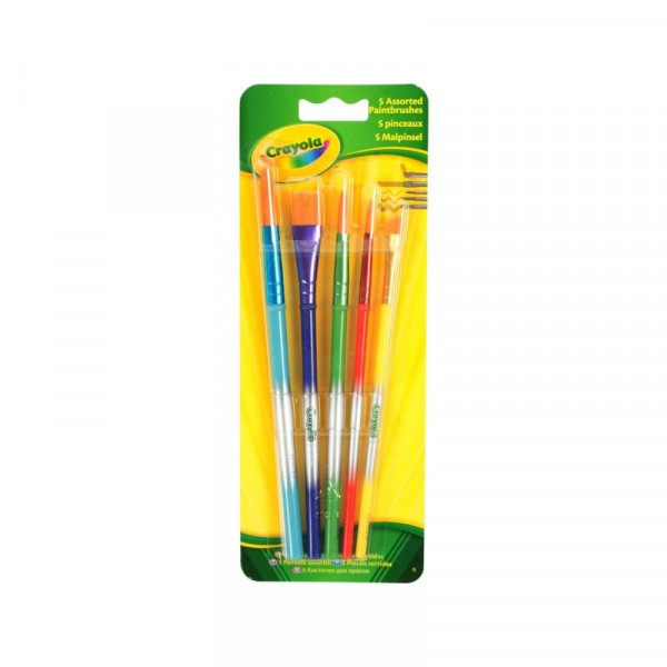 Crayola: 5 darabos ecset