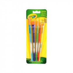 Crayola: 5 darabos ecset Festés, színezés, rajzolás Crayola