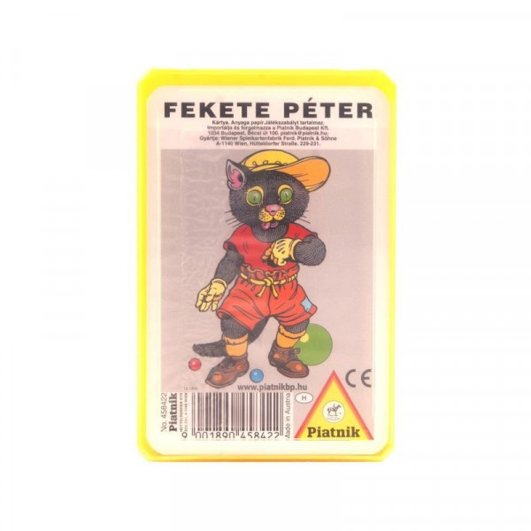 Fekete Péter állatos kártyajáték