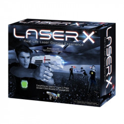 Laser-X infravörös pisztoly 1 darabos készlet Játékfegyver, töltény Laser-X