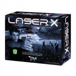 Laser-X infravörös pisztoly 1 darabos készlet Játékfegyver, töltény Laser-X