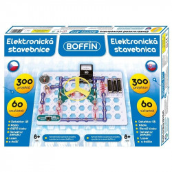 Boffin elektronikus építőkészlet 60 darabos Építőjáték Boffin
