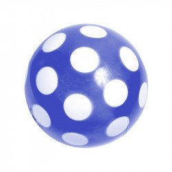 Pöttyös lakkfényű labda - 22 cm, többféle Gumilabda Nincs