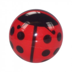 Katicás lakkfényű labda - 22 cm Gumilabda Nincs