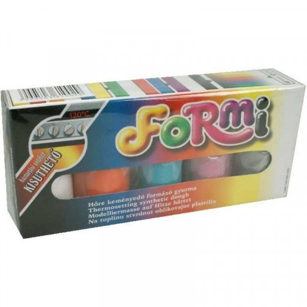 Formi kisüthető gyurma 5 darabos készlet