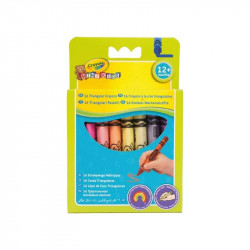 Crayola: 16 darabos háromszög zsírkréta készlet Festés, színezés, rajzolás Crayola