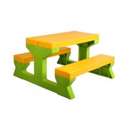 Kerti műanyag gyerekpad és asztal Kiegészítő, kellék Nincs