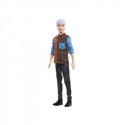 Barbie: Fashionistas fiú baba - 29 cm, többféle Baba, babakocsi Barbie