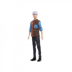 Barbie: Fashionistas fiú baba - 29 cm, többféle Baba, babakocsi Barbie