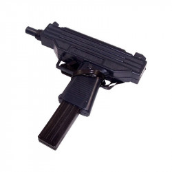 Uzi géppisztoly - 25 cm Játékfegyver, töltény Nincs