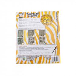 Állatfigurás gipszkiöntő készlet - többféle