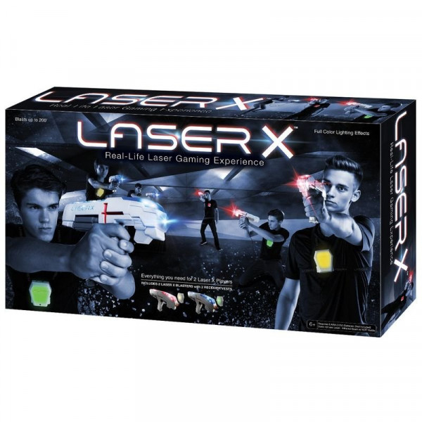 Laser-X infravörös pisztoly 2 darabos készlet