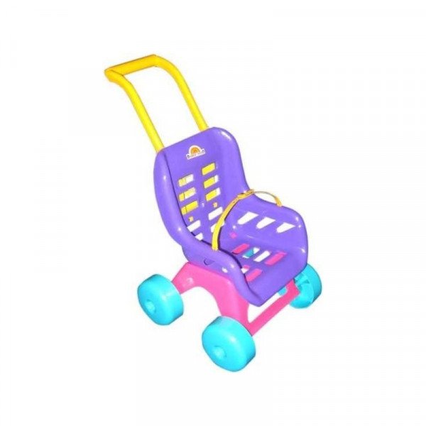 Műanyag babakocsi - 50 cm, többféle