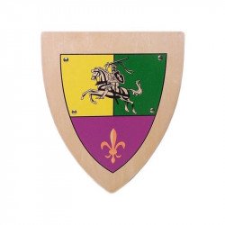 Fa pajzs-többféle Kard, pajzs, sisak Nincs