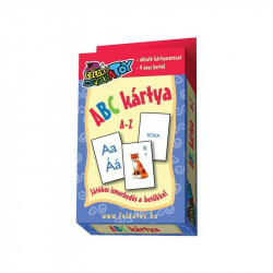 ABC oktatókártya Kártya Foldatoy