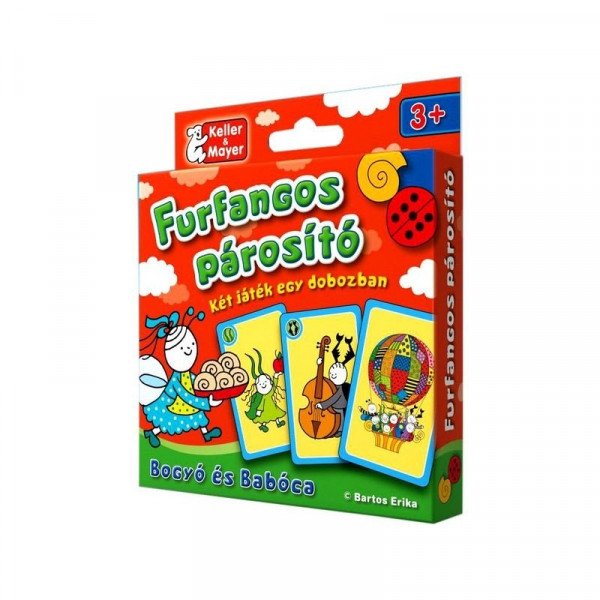 Bogyó és Babóca Furfangos párosító kártyajáték Bogyó és Babóca Furfangos párosító kártyajáték