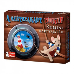 Rumini - A szétszakadt térkép kártyajáték Társasjáték kicsiknek Keller Mayer