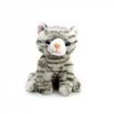 Cica ülő plüssfigura - 14 cm, többféle