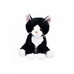Cica ülő plüssfigura - 22 cm, többféle