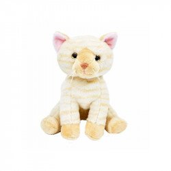 Cica ülő plüssfigura - 22 cm, többféle 20-40 cm Nincs