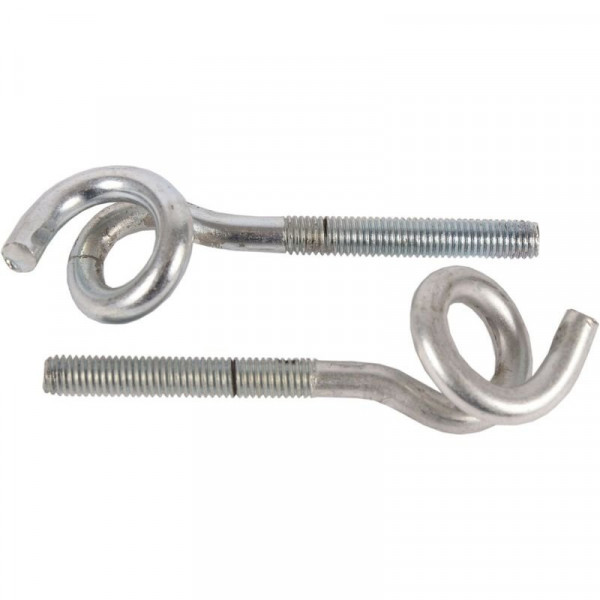 Hinta kampóval, fémbe történő befogatáshoz