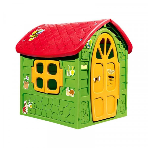 Méhecskés műanyag játszóház - zöld