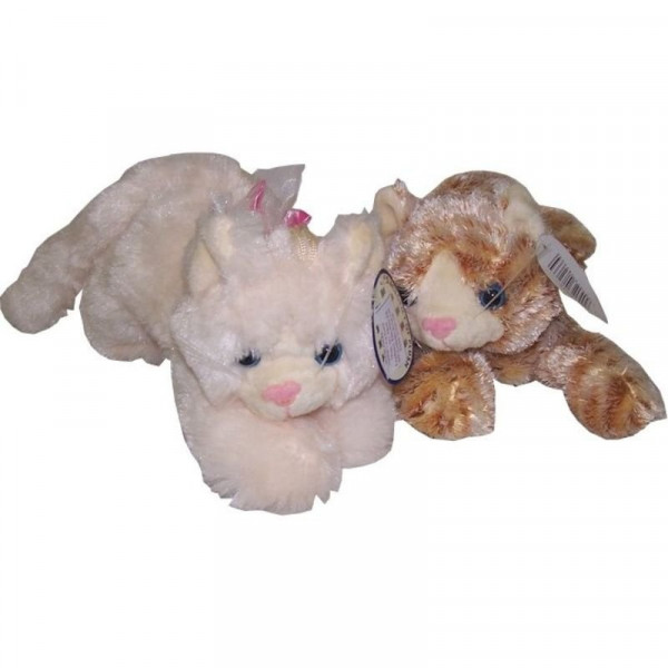 Nyávogó cica plüssfigura - 24 cm