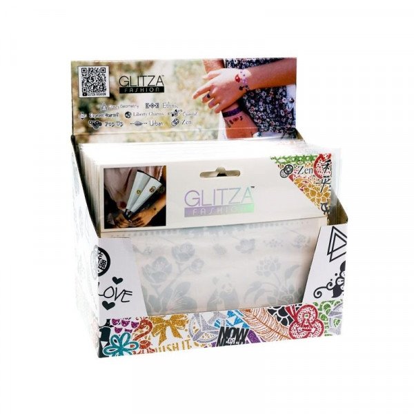 Glitza sablon utántöltő készlet - többféle