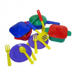 Műanyag lábas készlet eszközökkel - többféle Konyha, háztartás Nincs