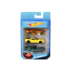Hot wheels kisautó 3 darabos készlet - többféle