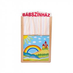 Bábszínház paraván - 115 x 65 cm Báb, paraván Nincs
